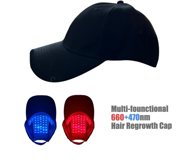 EMANA® HairLux™ LED Hair Regrowth Therapy Cap | Red & Blue Light Scalp Therapy