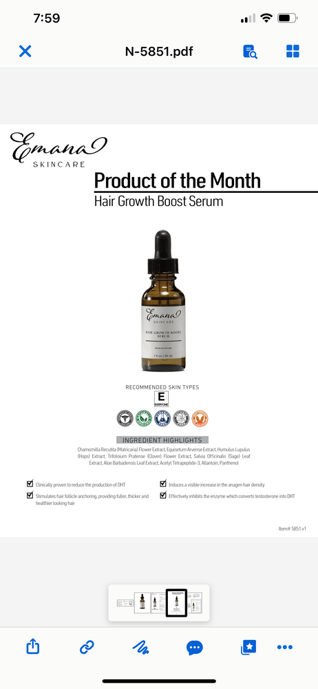 Hair Growth Boost Serum