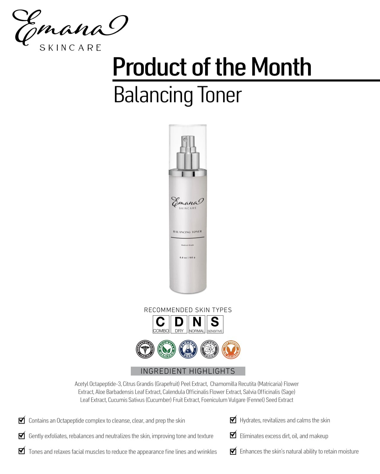 Balancing Toner