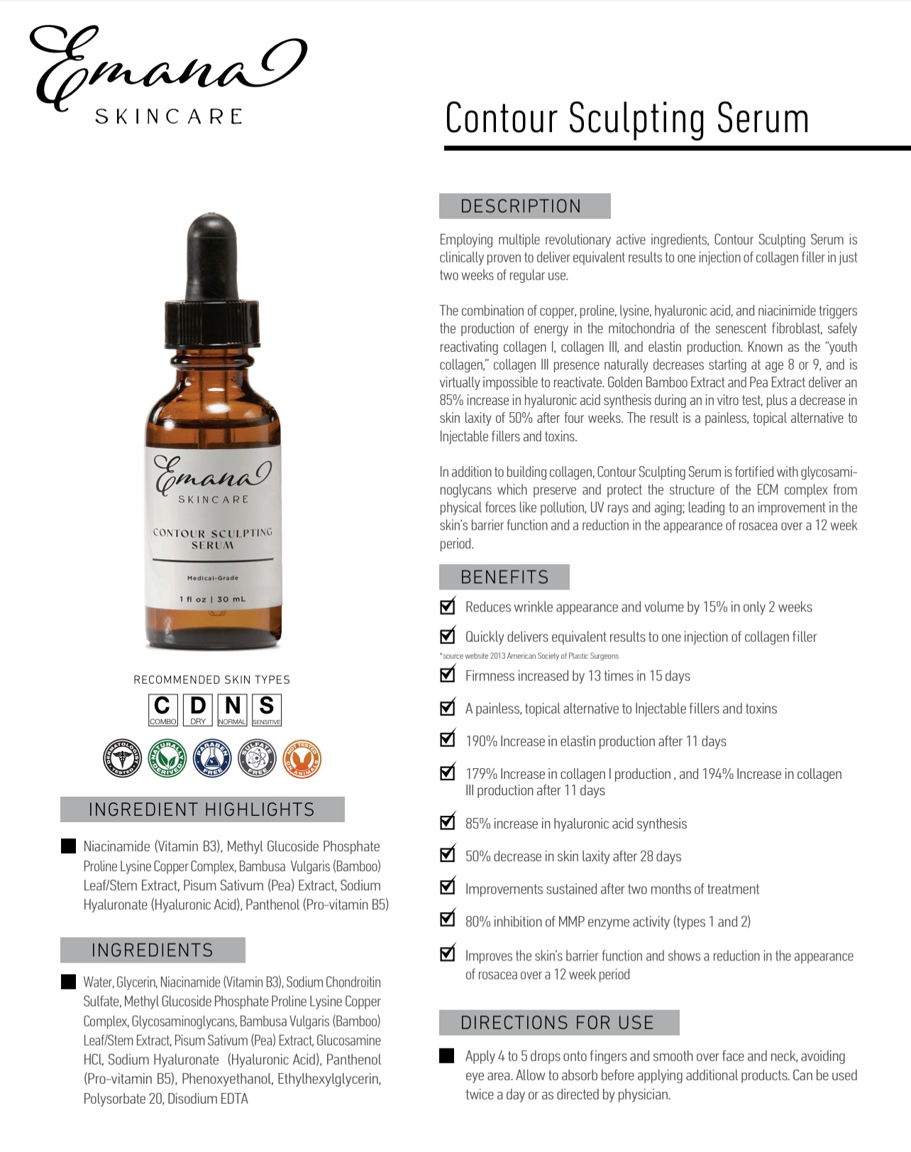Contour Sculpting Serum