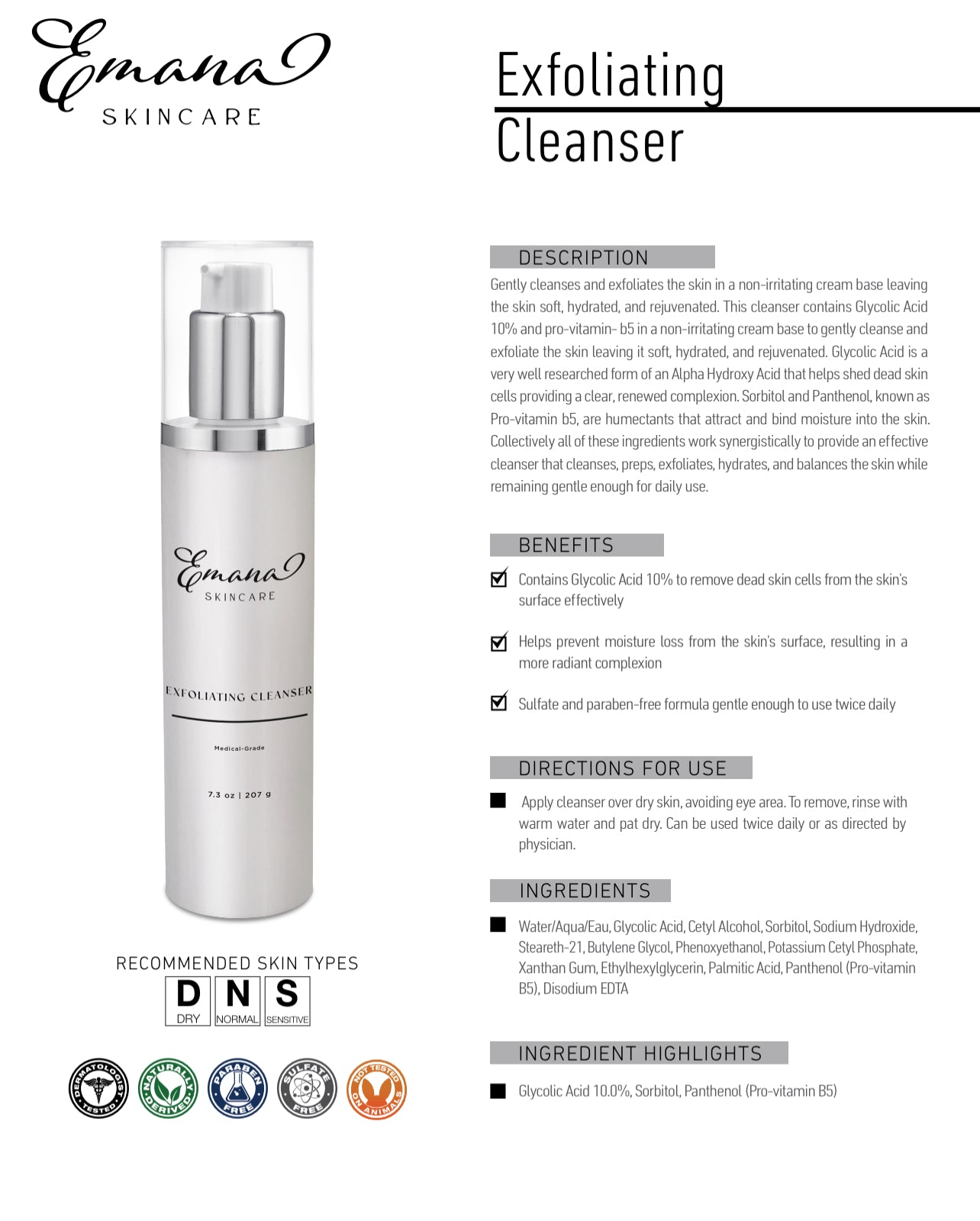 Exfoliating Cleanser